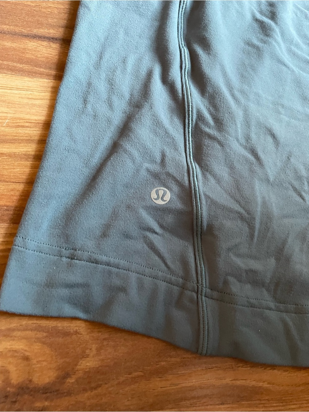 Lululemon Warm Stabilizer 1/2 Zip Hoodie Blue Charcoal Women's 6 - Picture 7 of 10